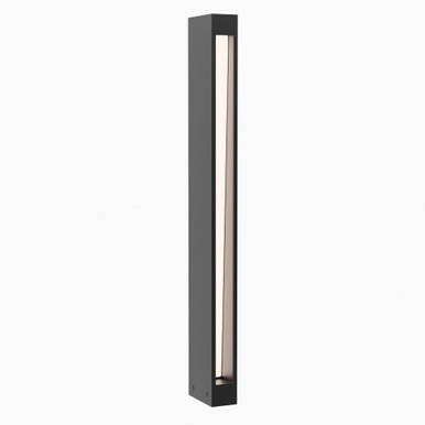 Hilyne 6.5W 1 LED Path and Area Light 27 Inch Tall X 3.94 Inch Wide by WAC - 6141-5CSBK