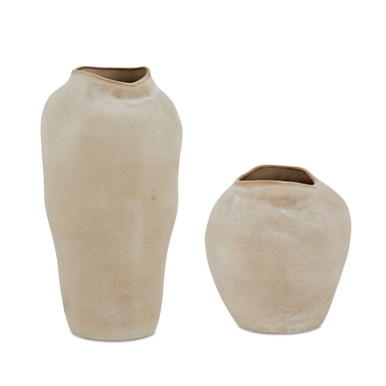 Shadow Play Indoor Outdoor Vase 20 Inch Tall X 10.2 Inch Wide by Uttermost - 18320