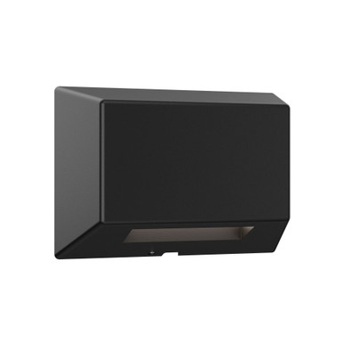 2.7W 1 LED Deck and Patio Light 2.44 Inch Tall and 1.25 Inch Wide by WAC - 3051-CSBK