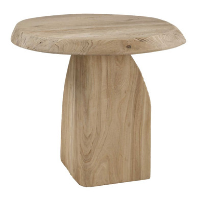 Tiernan Round Side Table 19.75 Inch Tall and 24 Inch Wide by Uttermost - 50391