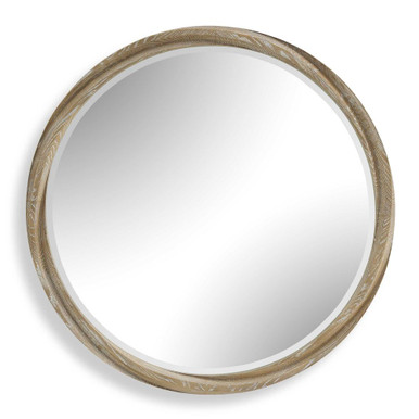 Landry Round Mirror 38 Inch Tall and 38 Inch Wide by Uttermost - 08412