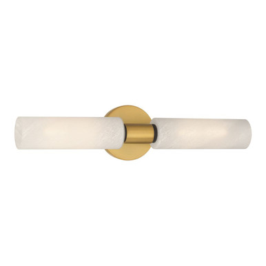 Wexmere 2 Light Bath Vanity 5 Inch Tall and 21 Inch Wide by Minka Lavery - 12322-876