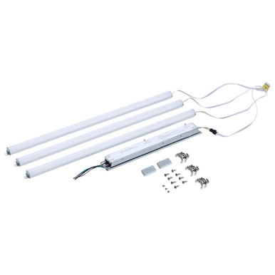 40/35/30/25/20W LED 3 Bars FlatPanel Retrofit Kit 20.87 Inch Length by Nuvo - 65/1332