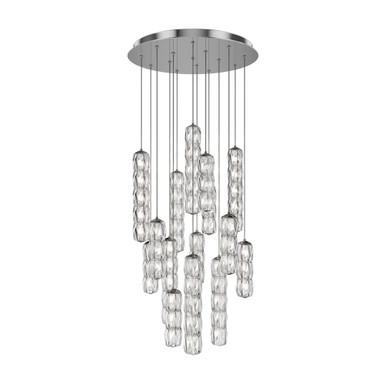 Verve 8.3W 15 LED Pendant 16.3 Inch and 23 Inch Wide by Schonbek Signature - S26515-401R