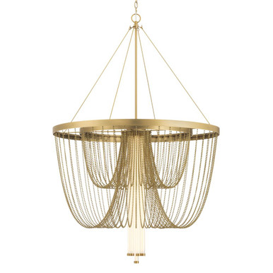 Jezelle 38W LED Pendant 51.25 Inch Tall and 34.25 Inch Wide by Minka Lavery - 15256-732-L