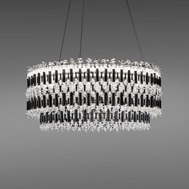 Tahitian 86W 1 LED Pendant 11 Inch and 24.6 Inch Wide by Schonbek Signature - S8124
