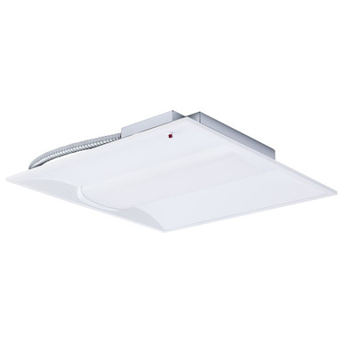 ColorQuick 40W LED CenterBasket Troffer with EmergencyBattery 23.74 by Nuvo - 65/1603