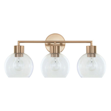 Cortona 3 Light Bath Vanity 9.88 Inch Tall and 22 Inch Wide by Varaluz - V68841BB