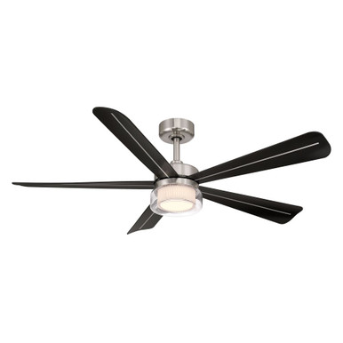 Nellora 5 Blade Ceiling Fan with Light Kit 15.25X52 Inch Wide by Minka Aire - F772L