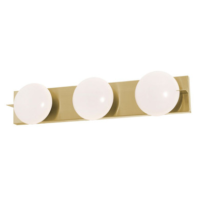 Gates 20W 3 LED Bath Vanity 5.5 Inch Tall and 24 Inch Wide by AFX - GATV2406LAJD1
