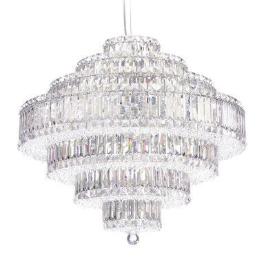 Plaza 31 Light Pendant 25 Inch Tall X 27.5 Inch Wide by Schonbek Signature - 6677