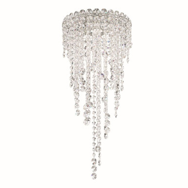 Chantant 3 Light Flush Mount 25 X 10.5 Inch Wide by Schonbek Signature - CH0802N