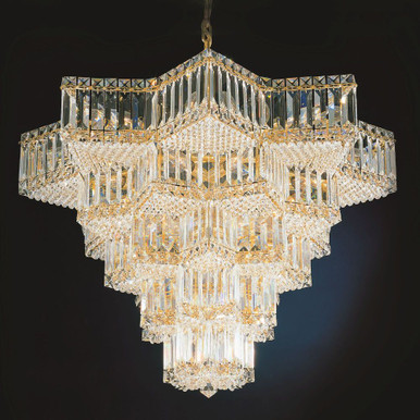 Equinoxe 31 Light Pendant 23 Inch and 29.5 Inch Wide by Schonbek Signature - 2716