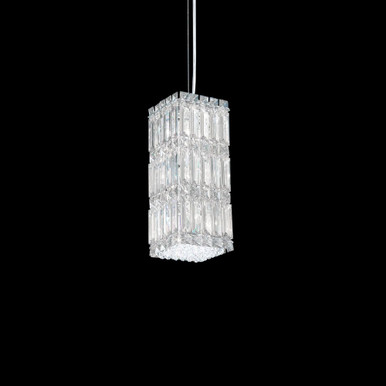 Quantum 6 Light Pendant 13 Inch Tall X 5.5 Inch Wide by Schonbek Signature - 2252