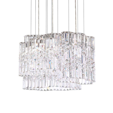 Selene 8W 6 LED Pendant 13.5 Inch Tall X 18 Inch Wide by Schonbek Signature - SPU150N-SS1O