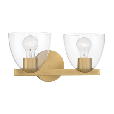 Noellea 2 Light Bath Vanity 7.5 Inch Tall X 15.25 Inch Wide by Minka Lavery - 12482