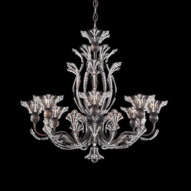 Rivendell 8 Light Chandelier 23 Inch and 26 Inch Wide by Schonbek Signature - 7863
