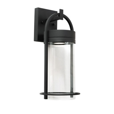 Langston 20W 1 LED Outdoor Wall Sconce 16.88 Inch and 7.5 Inch Wide by AFX - LNGW0817LAJUDBK