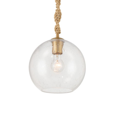 Elyric 1 Light Mini Pendant 9.75 Inch Tall X 9.75 Inch Wide by Minka Lavery - 15565-732