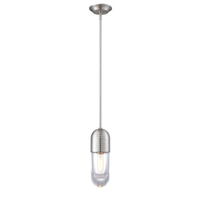 1 Light Pendant 12.25 Inch Tall and 4.5 Inch Wide by SDQ - PD36105