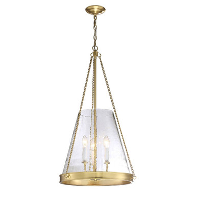 3 Light Pendant 31.75 Inch Tall and 18 Inch Wide by SDQ - PD33003BG