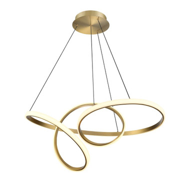80W LED Pendant 31.75 Inch Tall and 35 Inch Wide by SDQ - PD35006