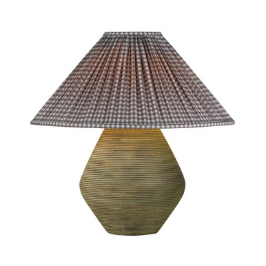 Calabria 1 Light Table Lamp 22 Inch Tall and 16 Inch Wide by Troy - PTL1011-P303