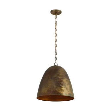 Westrum 1 Light Pendant 16 Inch Tall and 16 Inch Wide by Troy - F6416-BRZ