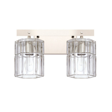 Sloane Two Light Transitional Damp Bath Vanity by Capital - 127621PN-458
