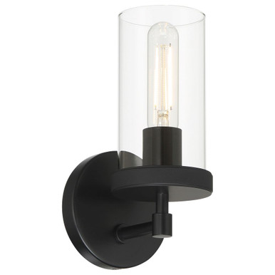 Lily 1 Light Wall Sconce 9.75 Inch Tall and 4.75 Inch Wide by Access - 61121