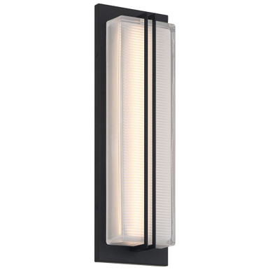 Driftwood 30W 1 LED Outdoor Wall Sconce 18.75 Inch X 6 Inch Wide by Access - 19989LEDMG-BL/FST