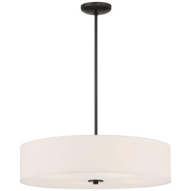 Mid Town 32W 4 LED Convertible Pendant 5.5 Inch and 24 Inch Wide by Access - 64066LEDDLP