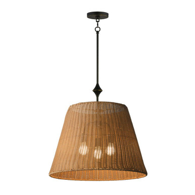 Baja 3 Light Pendant 23.5 Inch Tall and 24 Inch Wide by Maxim - 21488