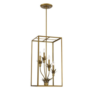 Strathmore 4 Light Pendant 30 Inch Tall and 15 Inch Wide by Savoy House - 3-1261-4-339