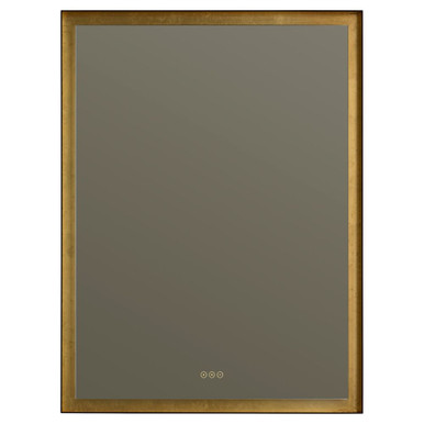 Dorato 61.5W 1 LED Mirror 48 Inch Tall and 36 Inch Length by Quorum - 98-3648-74