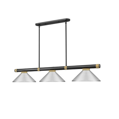 Vanguard 3 Light Billiard 8.5 Inch Tall and 14.25 Inch Wide by Z Lite - 3050-3