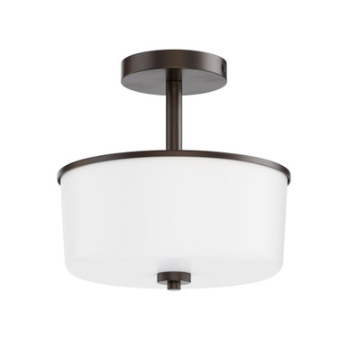 Fuller 2 Light Flush Mount 10 Inch Tall and 10.75 Inch Wide by Maxim - 5692