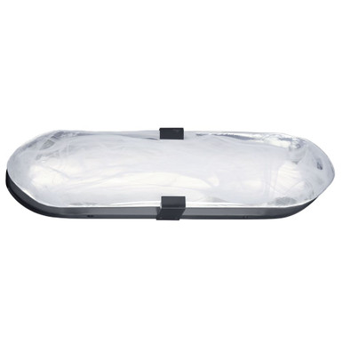 Willmina 20W 1 LED Wall Sconce 16.25 Inch and 4.25 Inch Wide by Dainolite - WLA-1620LEDW-MB