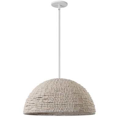 Breanne 1 Light Pendant 10 Inch Tall and 20 Inch Wide by Dainolite - BRE-201P-VW