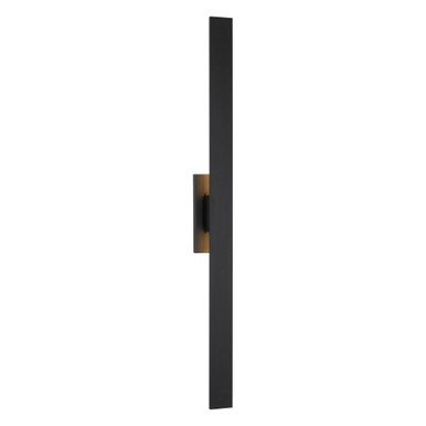 Davis 30W 1 LED Outdoor Wall Lantern 48 Inch and 5 Inch Wide by Savoy House - 5-148-5CCT-BK
