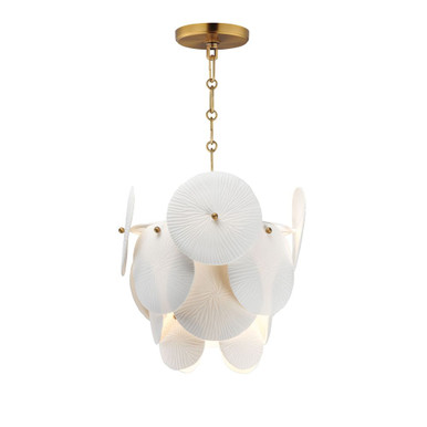 Isla 1 Light Pendant 13.25 Inch Tall and 12 Inch Wide by Maxim - 12821WTNAB