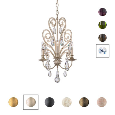 Conclave 4 Light Pendant 22.5 Inch and 13.5 Inch Wide by Schonbek Signature - S99604-48BD