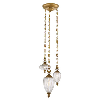 Dyana 3 Light Pendant 20 Inch Tall and 15 Inch Wide by Schonbek Signature - S50603