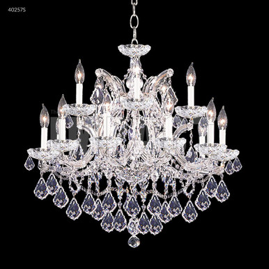 Maria Theresa 16 Light Chandelier 28 Inch and 29 Inch Wide by James Moder - 40257S0GT