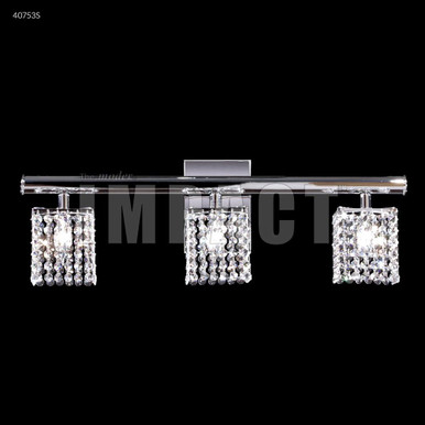Contemporary 3 Light Bath Vanity 10 Inch Tall X 27 Inch Wide by James Moder - 40753S77
