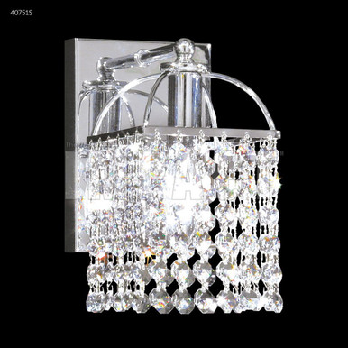 Contemporary 1 Light Wall Sconce 8 Inch Tall and 4 Inch Wide by James Moder - 40751S77