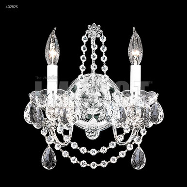 Regalia 2 Light Wall Sconce 14 Inch Tall and 12 Inch Wide by James Moder - 40282