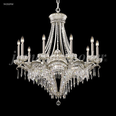 Dynasty 13 Light Chandelier 37 Inch Tall and 34 Inch Wide by James Moder - 94350PW77-55