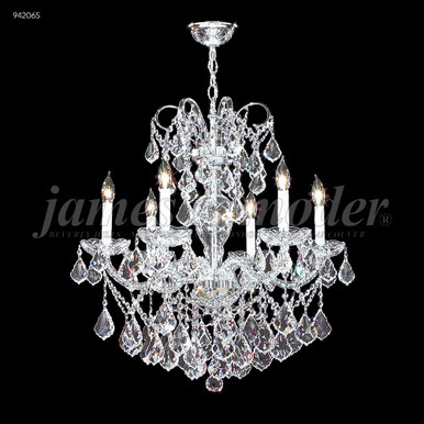 Vienna 6 Light Chandelier 28 Inch Tall and 26 Inch Wide by James Moder - 94206S77