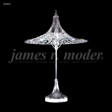 Contemporary 1 Light Table Lamp 24 Inch Tall X 17 Inch Wide by James Moder - 95965S77